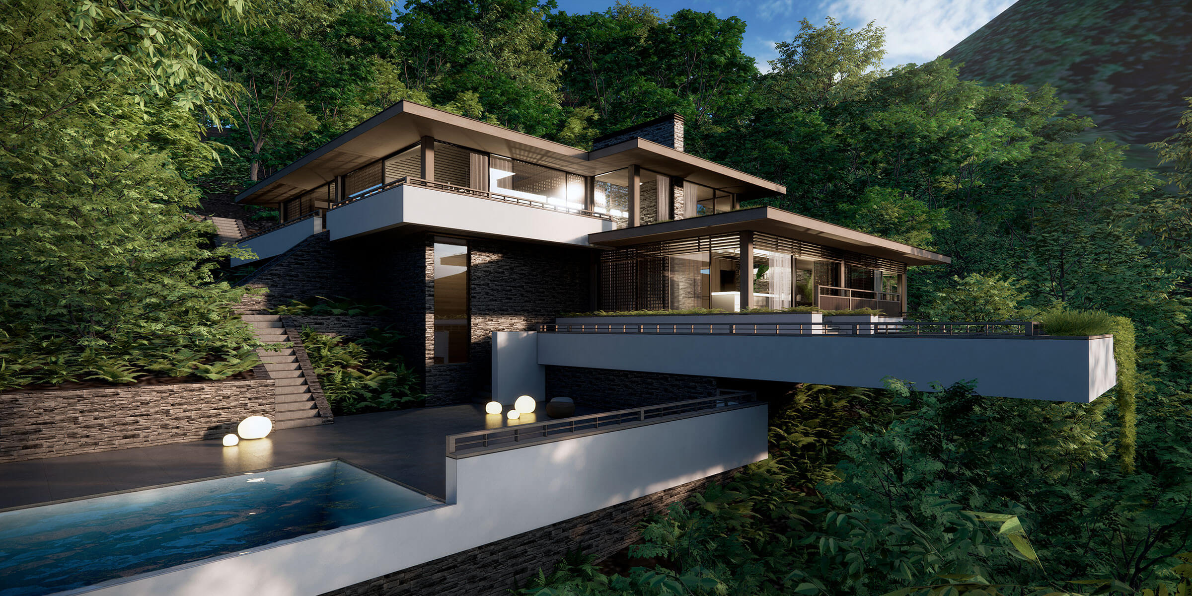 Troy Hill Villas Saba | DENOLDERVLEUGELS Architects & Associates